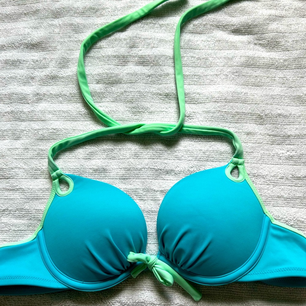 Victoria's Secret Turquoise Bikini Top